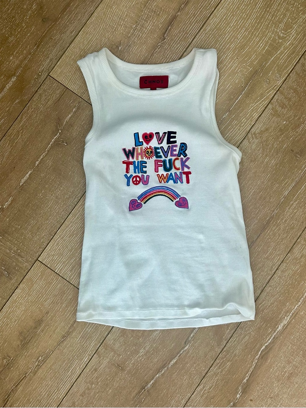Love Whoever the F*ck You Want Tank Size XS/S